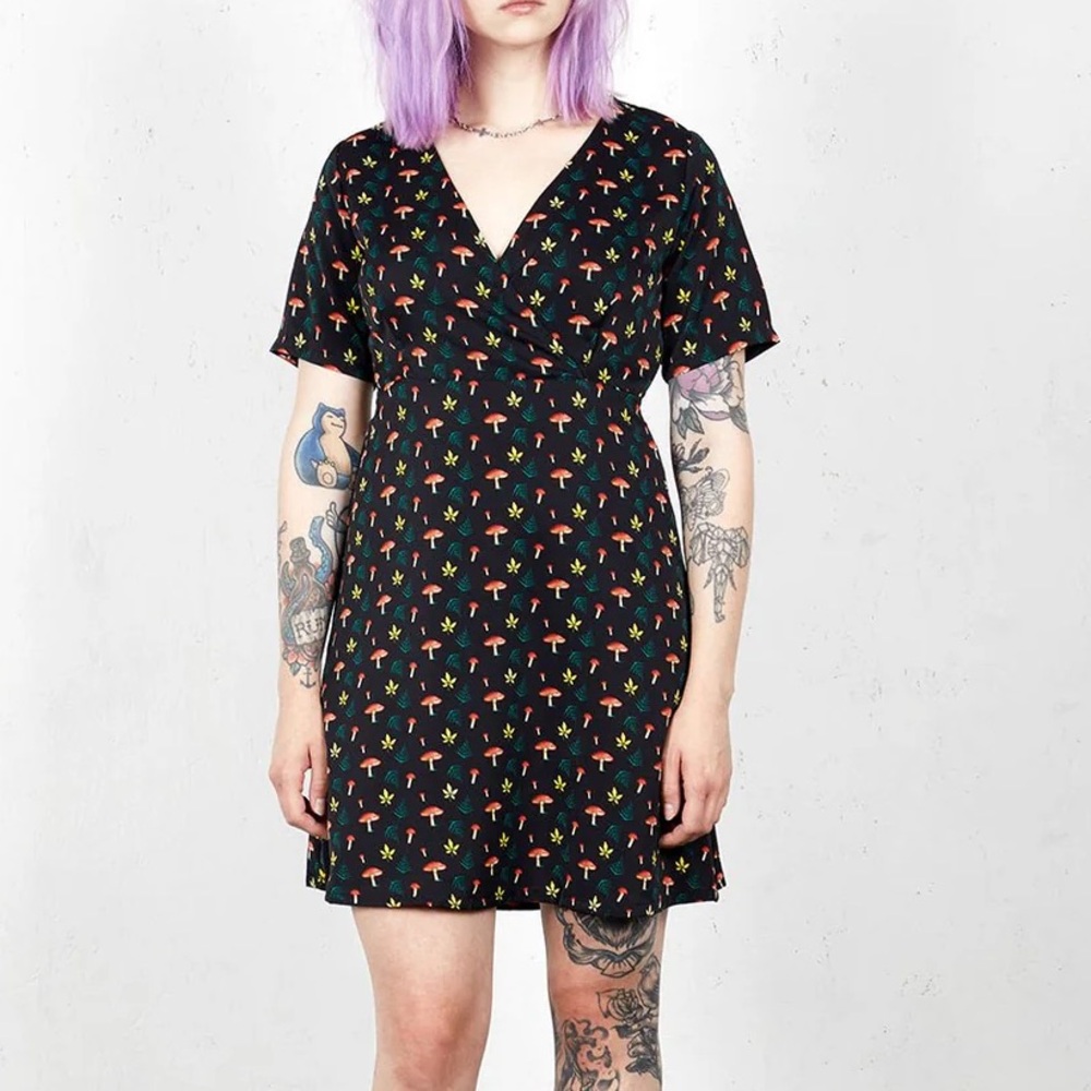 Toadstool Wrap Dress
